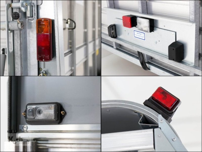 Anhänger typu Ifor Williams Viehanhänger TA510 14x7 178x434cm Höhe:213 3,5t|Doppelstock (Vi11650640Iw), Neumaschine v Winsen (Luhe) (Obrázek 7)